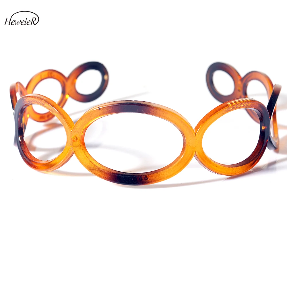 

Women Lady Plastic Hollow Hairpins Hair Jewelry Wide Headband Hairband Headwear Women Barrette Headdress Accessories