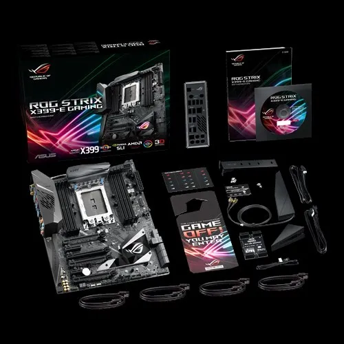 Asus X399 E игровая компьютерная материнская плата|Материнские платы| |