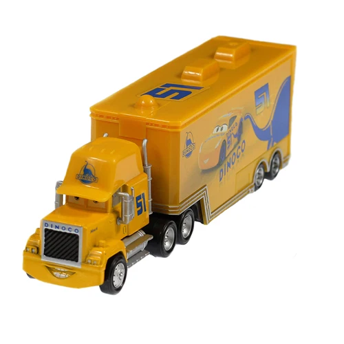 4 1:55 из металлического сплава disney Pixar Cars 2 3 Lightning McQueen HTB The Kings Ramirez Dinoco Jackson Mack Uncle Truck игрушка автомобиль подарки - Цвет: 4