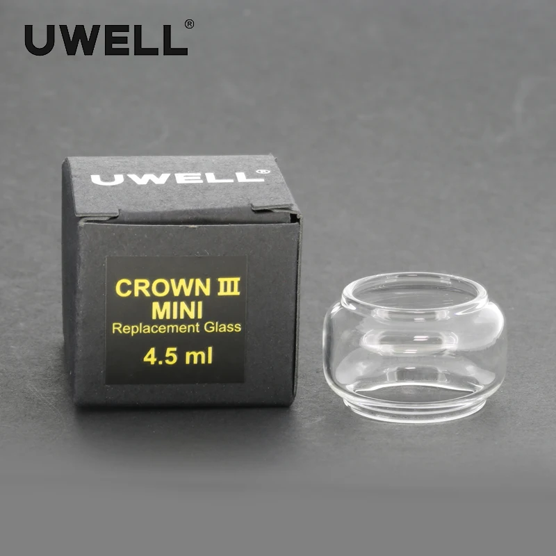 UWELL CROWN 3 MINI Quartz Glass Tube 2ml/4.5ml For III Vape Tank Atomizer Electronic Cigarette Replacement Part | Электроника