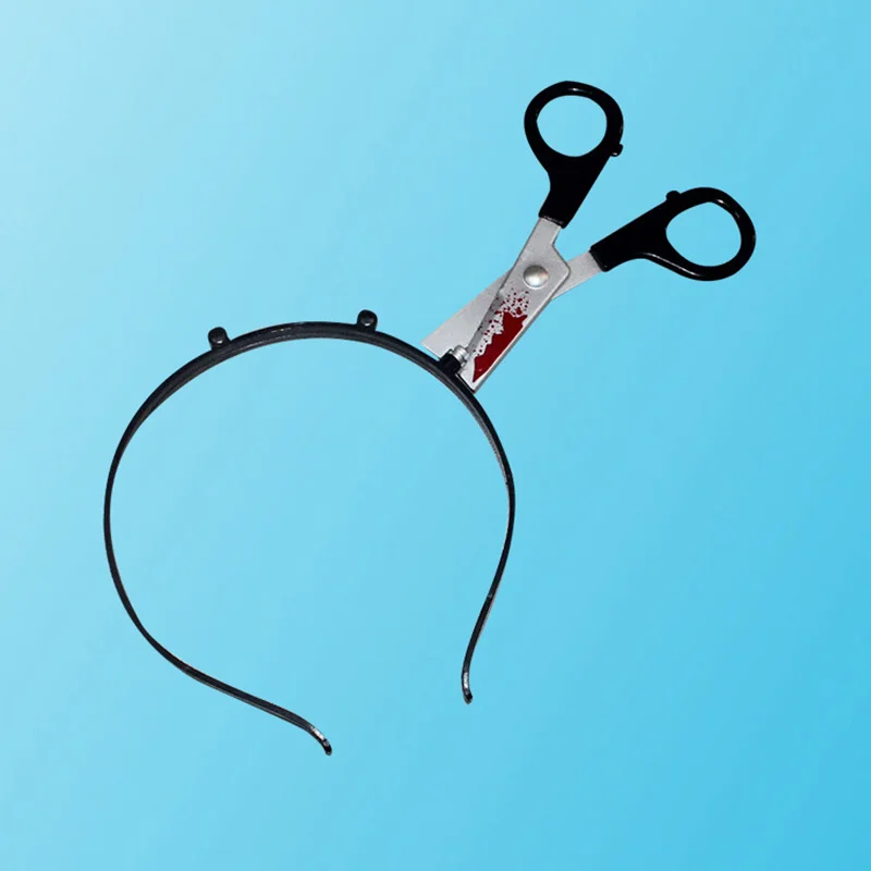 Страшно смешные игрушки Хэллоуин вечерние выполнять реквизит Hairhoop топор видели
