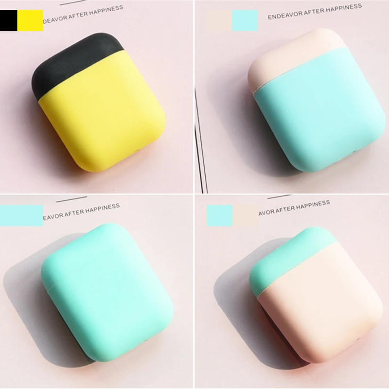 Силиконовый защитный чехол конфетного цвета s для Airpods мягкий ультра тонкий
