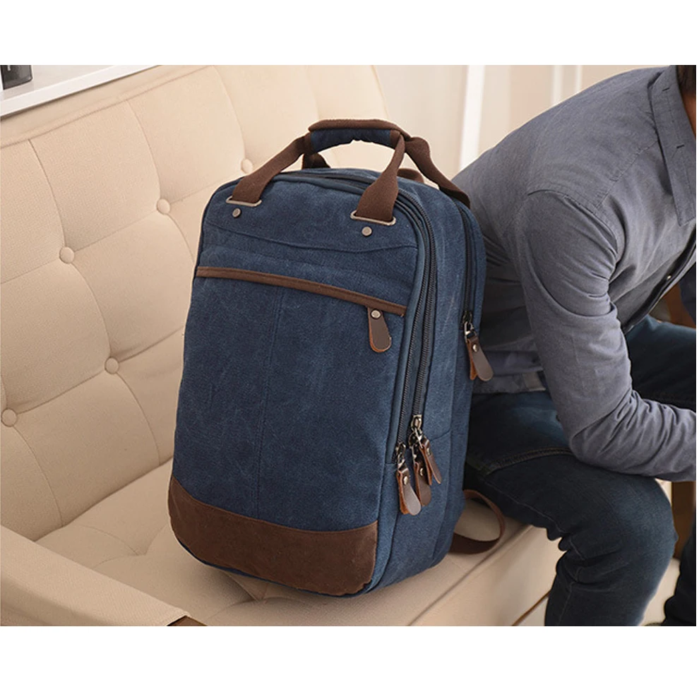 Повседневные мужские и женские холщовые сумки школьный рюкзак для подростков