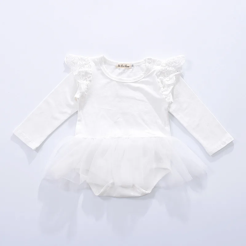 Милые весенние боди для маленьких девочек Одежда новорожденных комбинезоны bebes