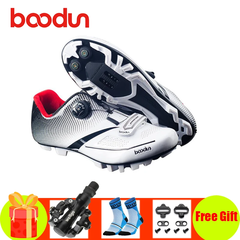 Обувь для велоспорта BOODUN sapatilha ciclismo mtb мужская и женская обувь горного велосипеда