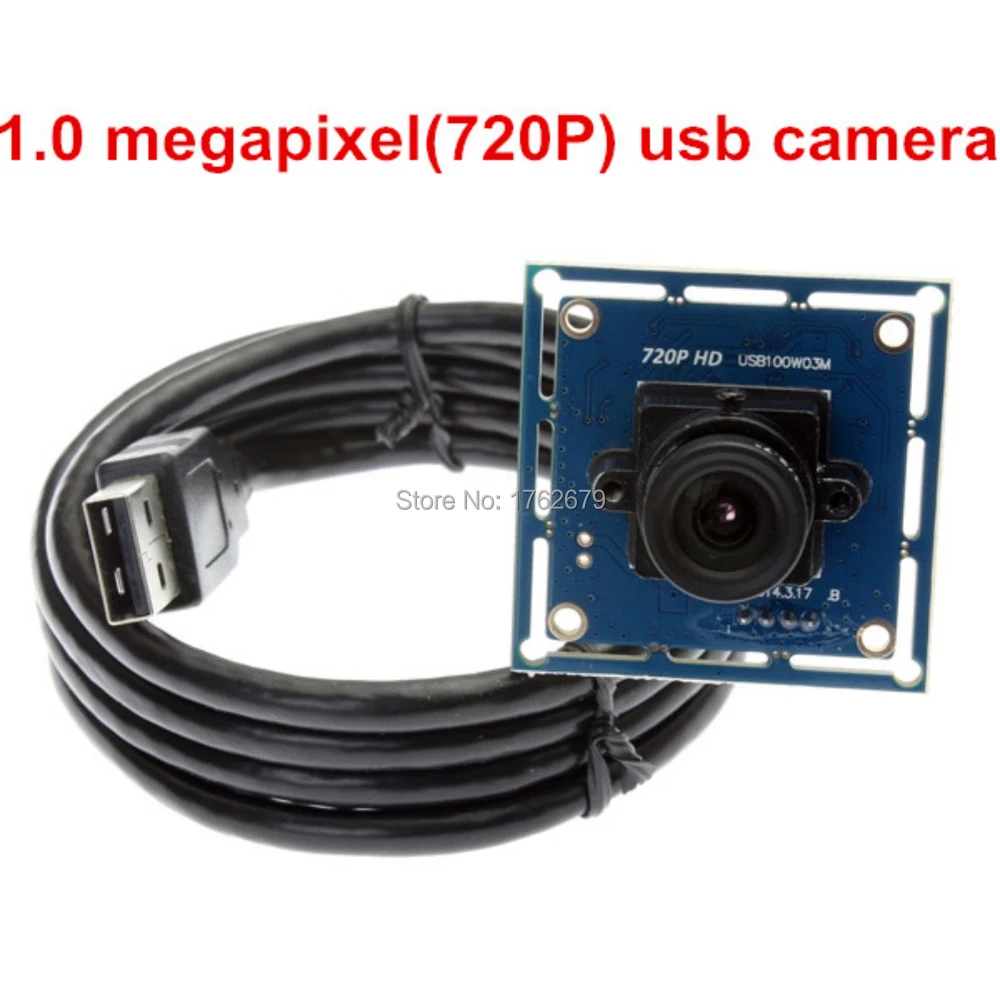 1 0 мегапиксельная 720P HD 6 мм объектив cmos OV9712 Лучший usb Бесплатный драйвер для веб