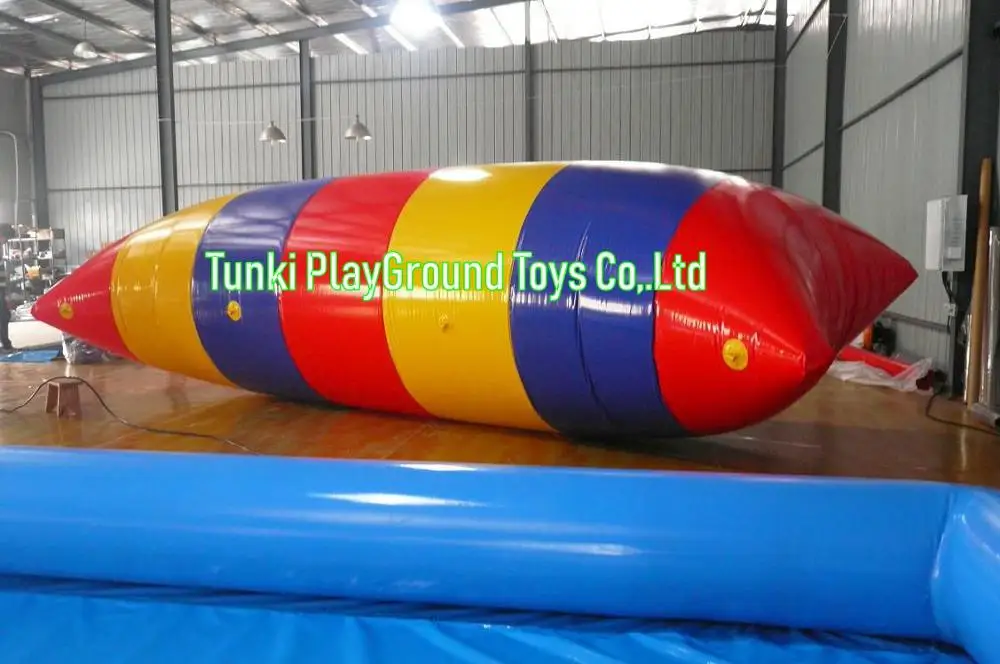 

amusement inflatable water catapult blob, blob body launcher inflatable floating water park