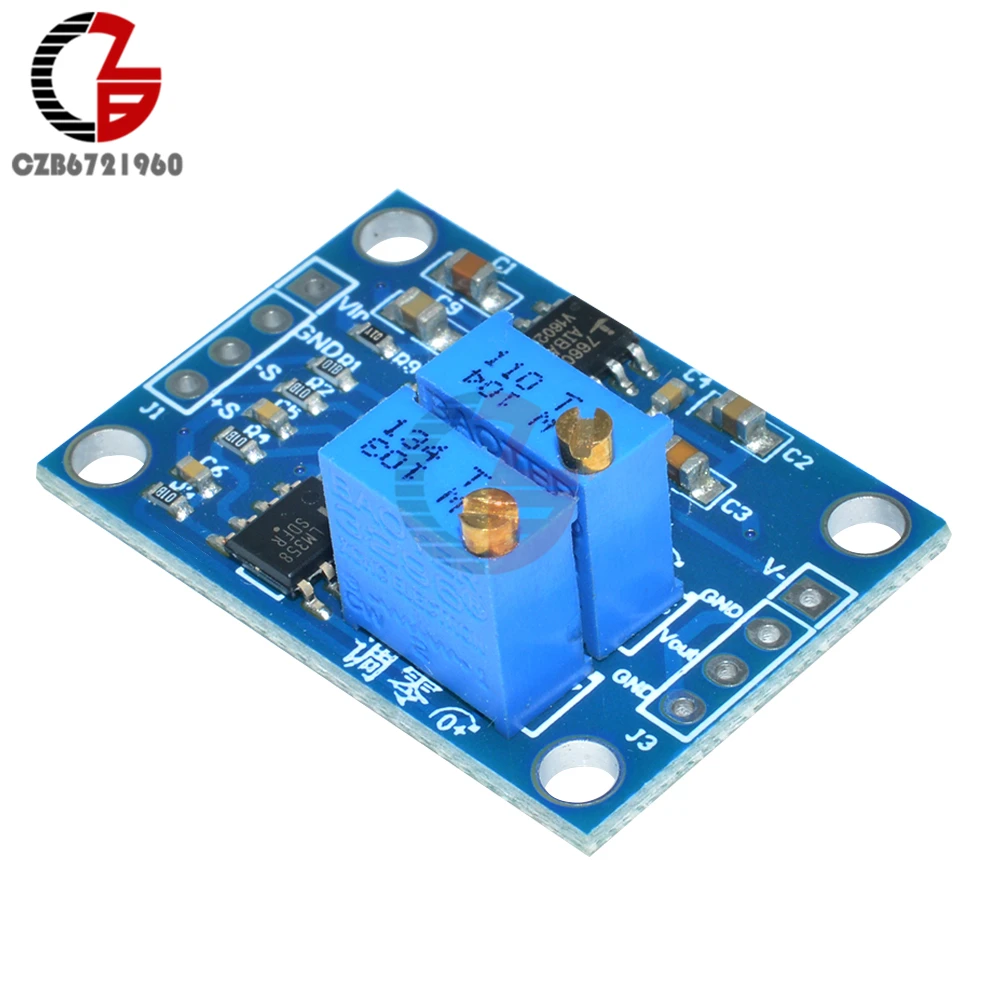 Преобразователь напряжения Minivolt DC 12 В AD620 Microvolt модуль усилителя сигнала Плата 1