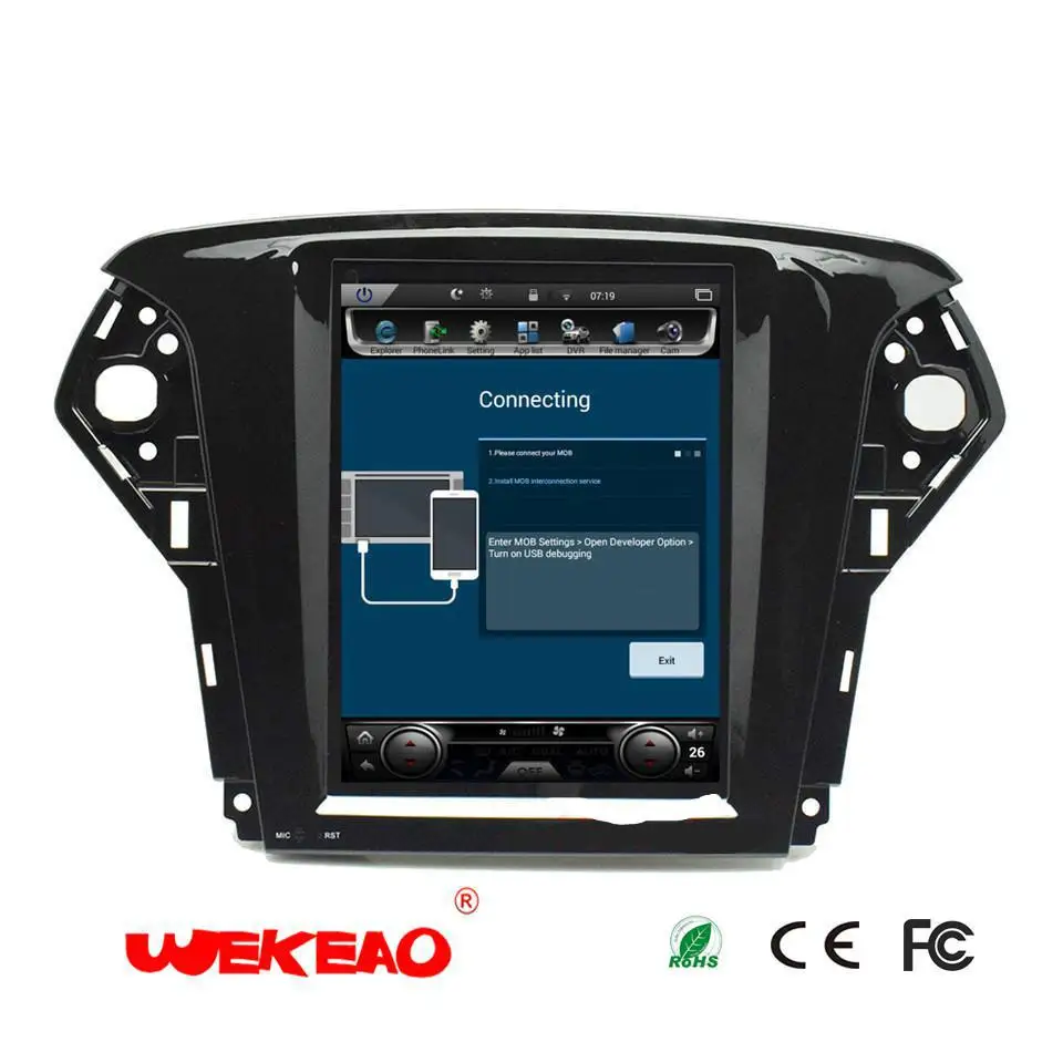 Wekeao авто радио gps навигационная система для автомобиля Ford Mondeo dvd 10 4 &quotЭкран