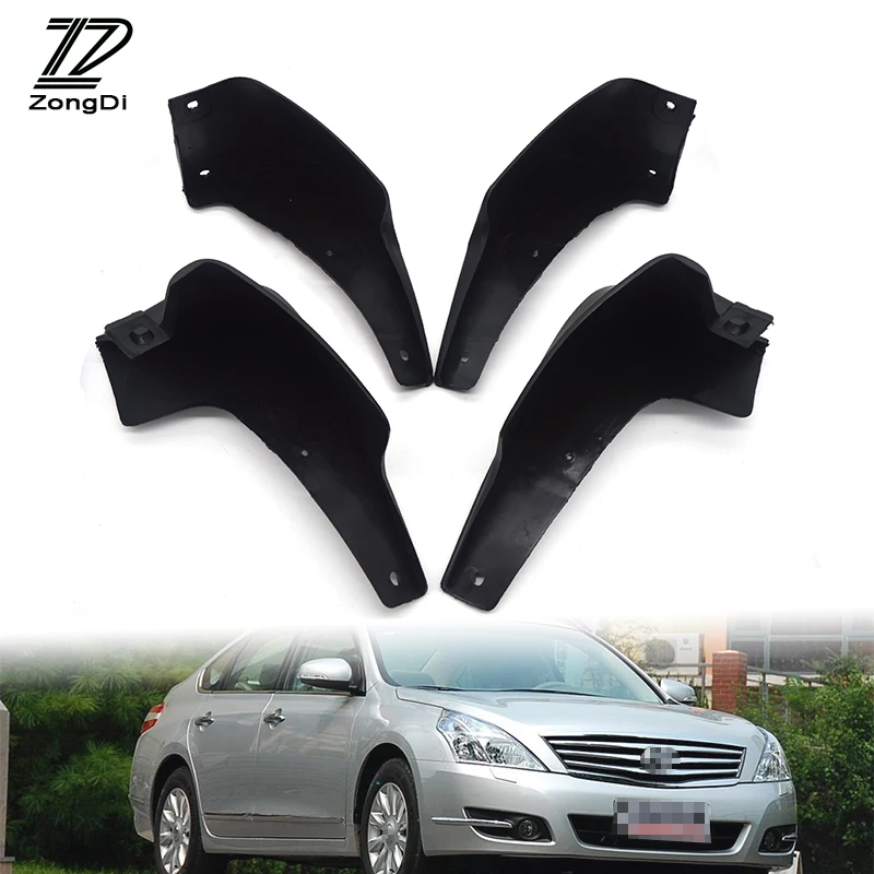 

ZD автомобильные передние и задние брызговики для Nissan Maxima (AU) Teana Cefiro J31 2003 2004 2005 2006 2007 2008 аксессуары Брызговики
