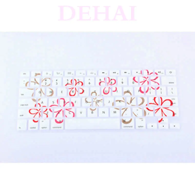 

Flower Bloom Blossom Silicone Keyboard Skin Protector Cover Guard 25pcsX for Apple Macbook Pro Air 13" 15"Pro Retina 13" 15" 17"