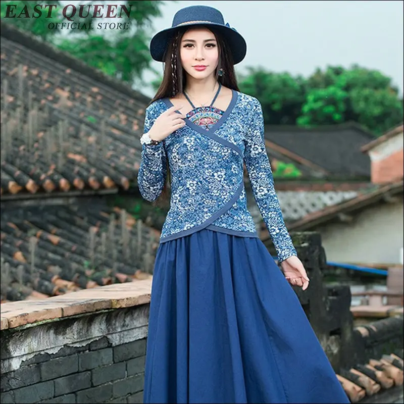 Одежда в китайском стиле топы с глубоким V образным вырезом топ рукавом три