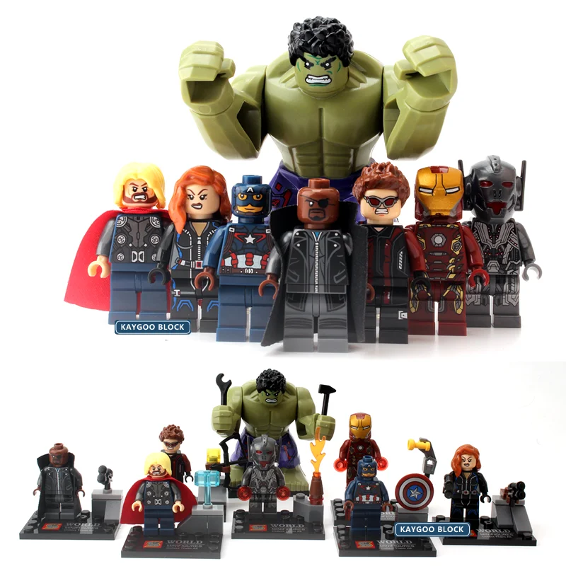 Конструктор с супергероями совместимы LEGOINLY|avengers super hero|super heroesheroes |