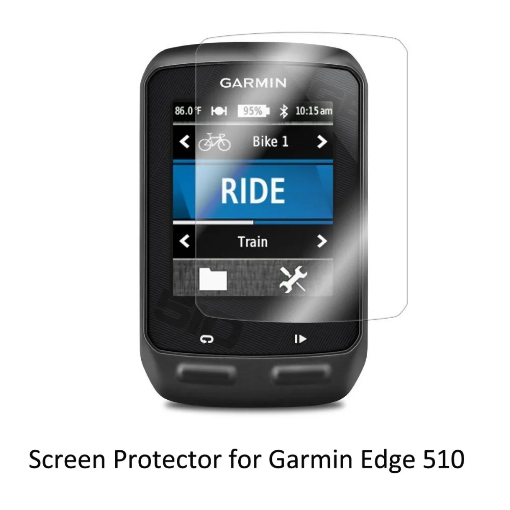 Cubierta protectora de pantalla para entrenamiento de ciclismo, Protector de pantalla antiarañazos para GPS, Garmin Edge 510, Edge510