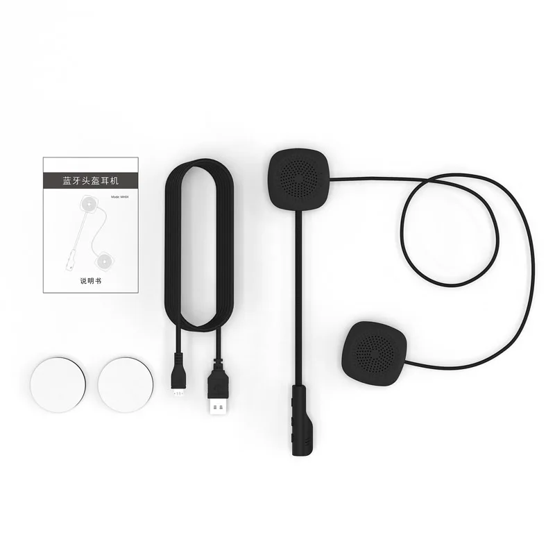 JaJaBor 4 го поколения мотоциклетный шлем гарнитура беспроводная Bluetooth 5 0 MH04 динамик