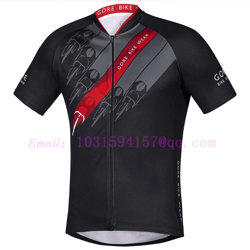jerseys Gore Лето Велоспорт Джерси быстросохнущая Mtb рубашка велосипедная одежда велокостюм из флиса Мужские Короткие Майо Roupa Ropa De Ciclismo - Цвет: jerseys