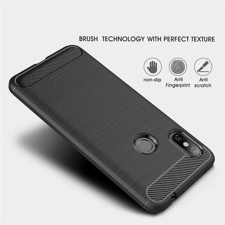 Чехол для Xiaomi Redmi Note 6 Pro Redmi 6 Pro противоударный ТПУ углеродное волокно мягкий силиконовый чехол для Xiaomi Redmi Note 6 Pro Чехол