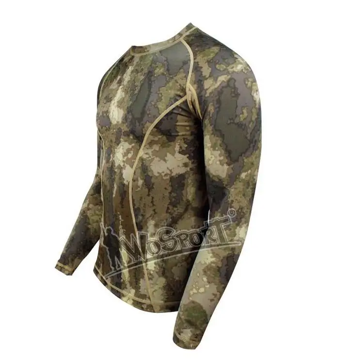 WOSPORT военные дышащие колготки охотничья одежда рубашки спортивная тактическая