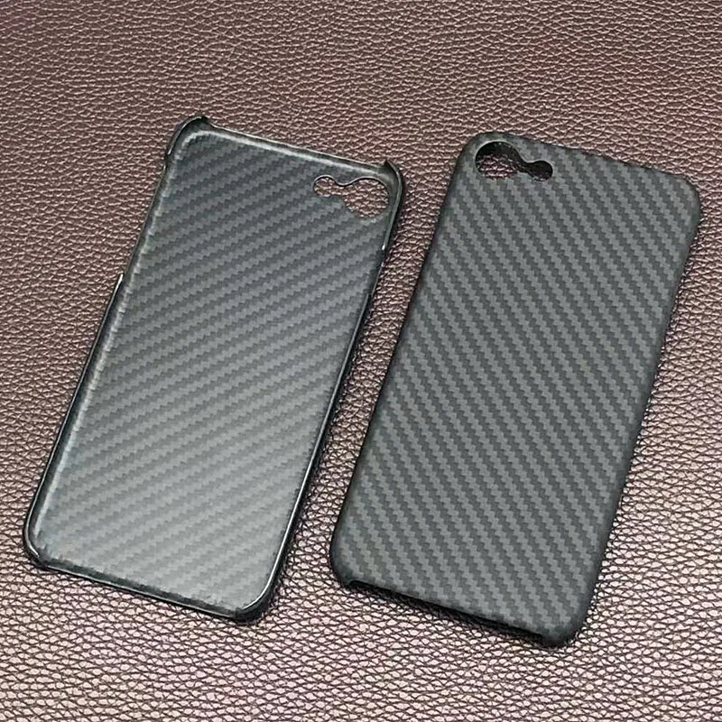 Чехол из настоящего углеродного волокна для iPhone 7/8 Роскошный чехол шестигранный