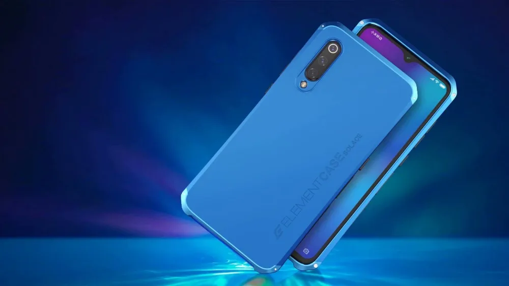 Алюминиевый металлический бампер чехол для телефона для Xiaomi Mi 9 Coque 360 полная гибридная Броня матовая PC задняя крышка для Xiaomi Mi 9 чехол противоударный