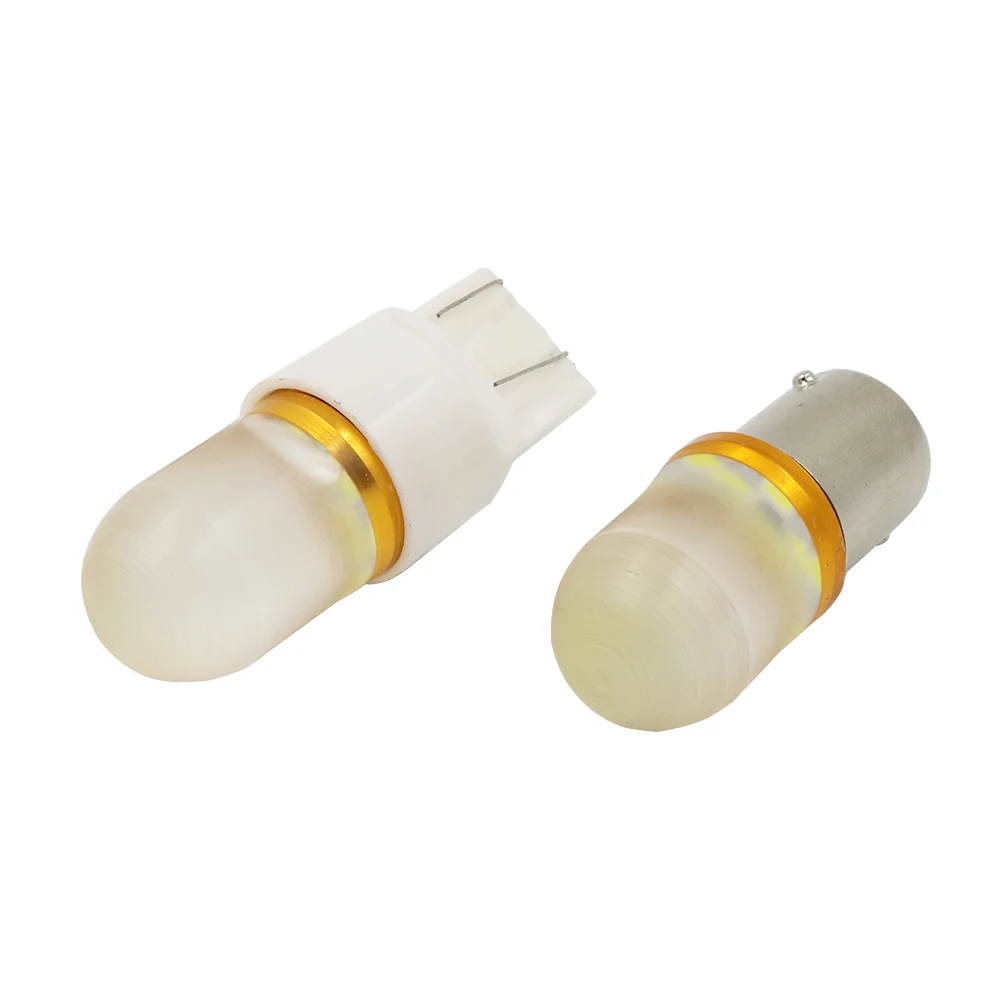 YSY 2 шт. Новинка 1156 BA15S T20 7443 2835 9smd светодиодные лампы силиконовые Автомобильные