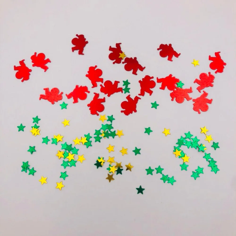 Звезда/15 г блёстки ПВХ плоский для DIY Изготовление карточек ЦВЕТ КОЛЛЕКЦИЯ