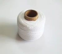 white 100 linen sewing thread twine cords 23 ply yarn for knitting embroidery crochet accessory diy