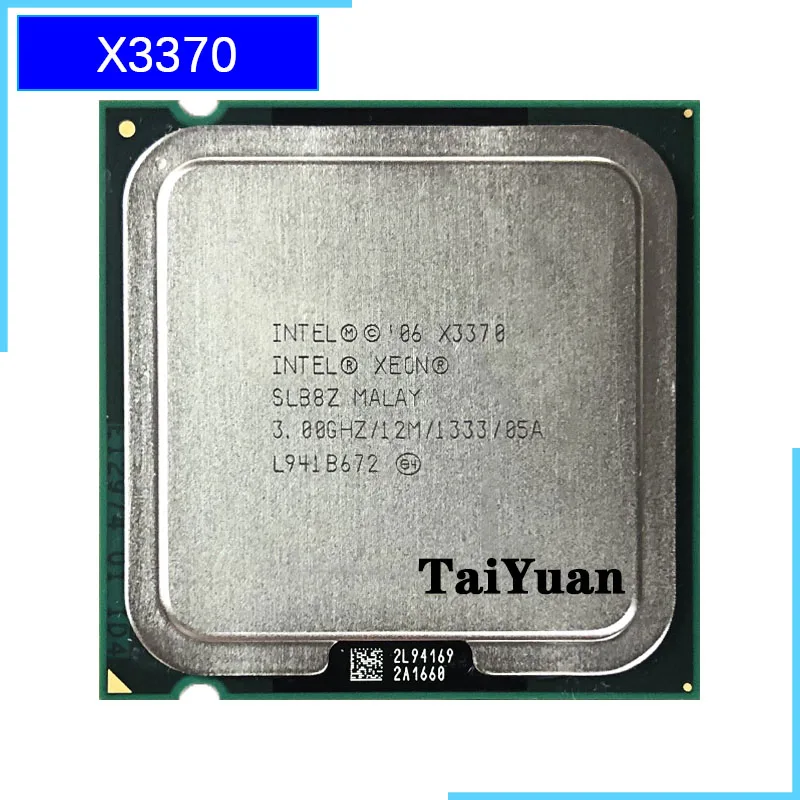 Четырехъядерный процессор Intel Xeon X3370 3 0 ГГц 12 м 95 Вт 1333 LGA 775|Процессоры| |