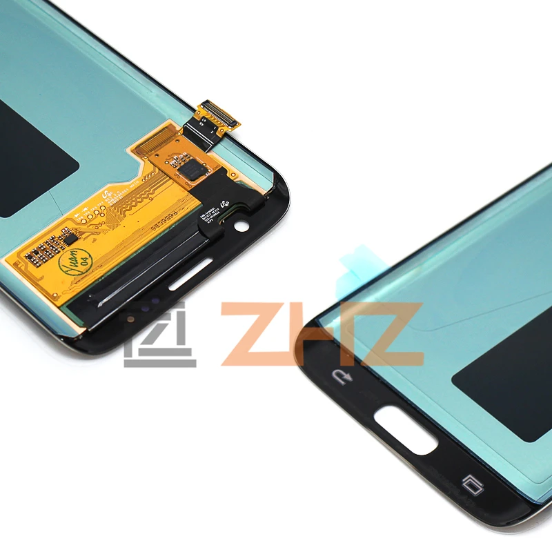 ЖК дисплей для SAMSUNG GALAXY S7 edge сенсорный экран дигитайзер в сборе G935 G935F с рамкой