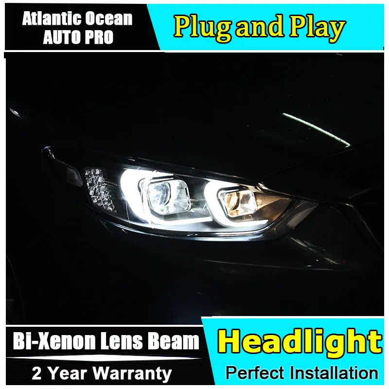 Новые фары для Mazda 6 Atenza 2014-2016 D2H Ксеноновые светодиодный Биксеноновые линзы