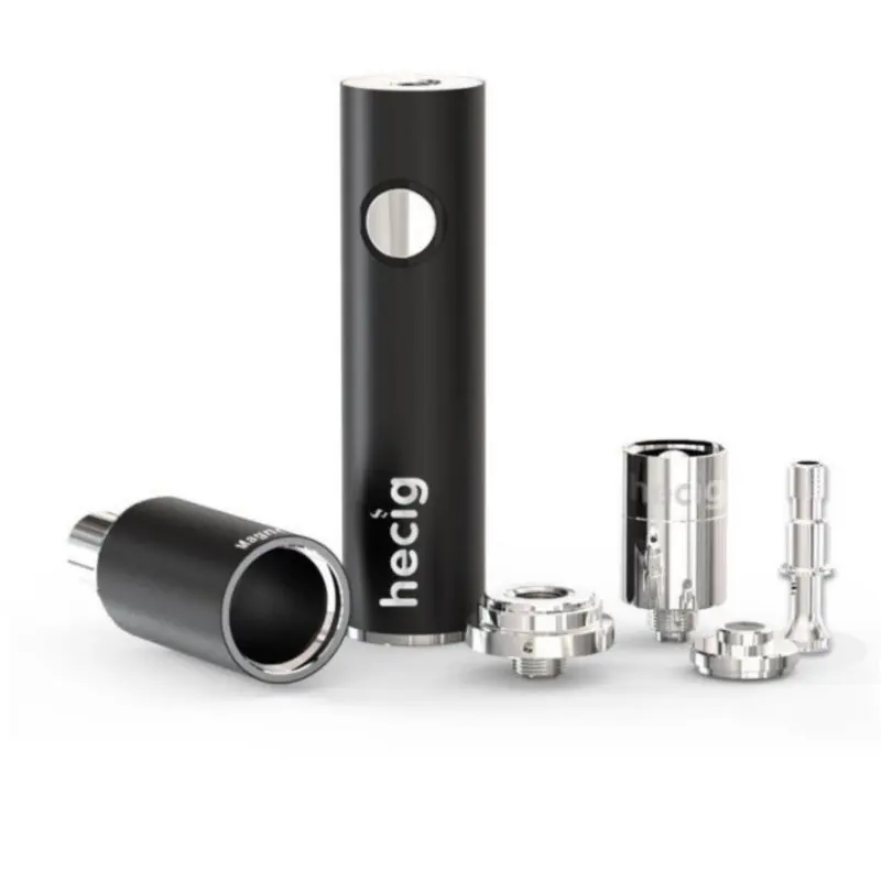

2020 Hecig Portable Vaporizer pen vape Kit 1100mah battery Built In Magneto vaporizing electronic cigarette ceramic Coil 0.8oh