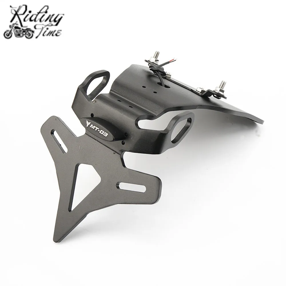 Кронштейн для держателя номерного знака Yamaha MT 03 MT03 2016 2017|Номерной знак| |