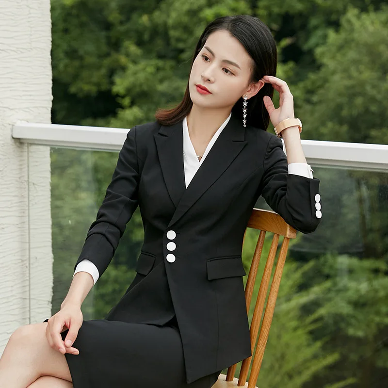 Женские костюмы с белой юбкой модные повседневные облегающие офисные из двух