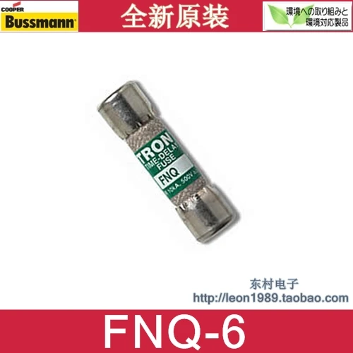 [SA] Соединенные Штаты BUSSMANN fuse TRON FNQ 6 1 / 4 500V 10*38mm 10 шт./лот|lot led|lot toylots sale |
