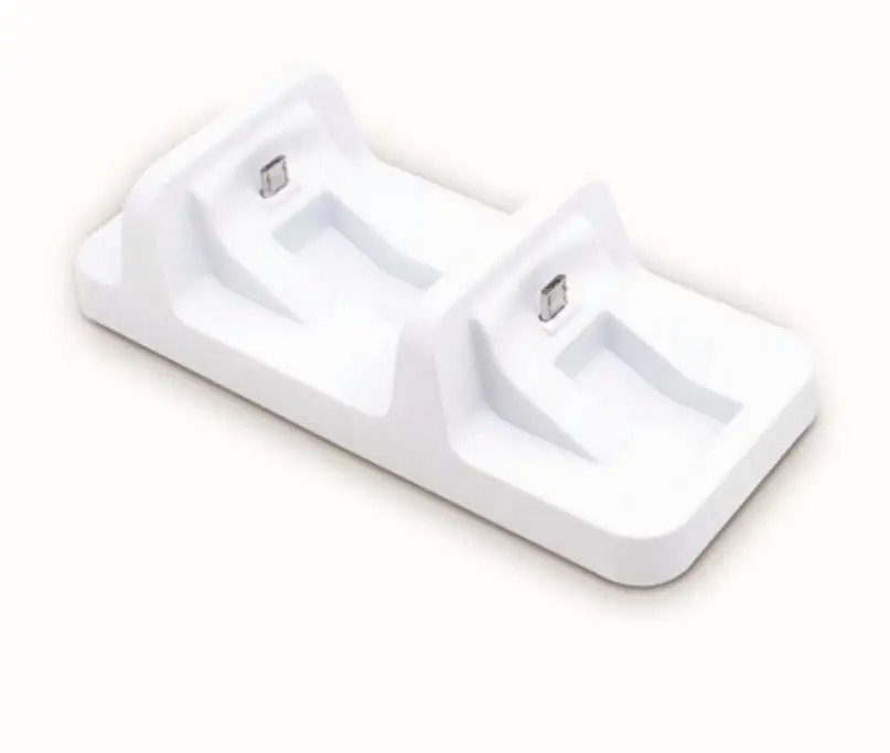 Белая двойная зарядная док станция для PS4 P4 беспроводное зарядное устройство