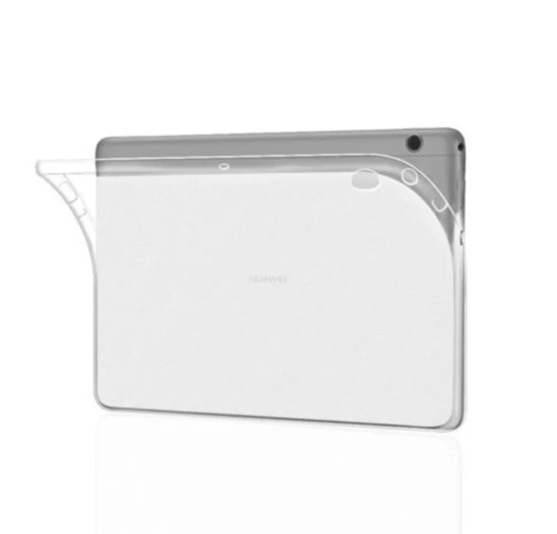 Силиконовый чехол из ТПУ с кристаллами для HUAWEI MEDIAPAD T3 8 0/10 дюйма Прозрачный