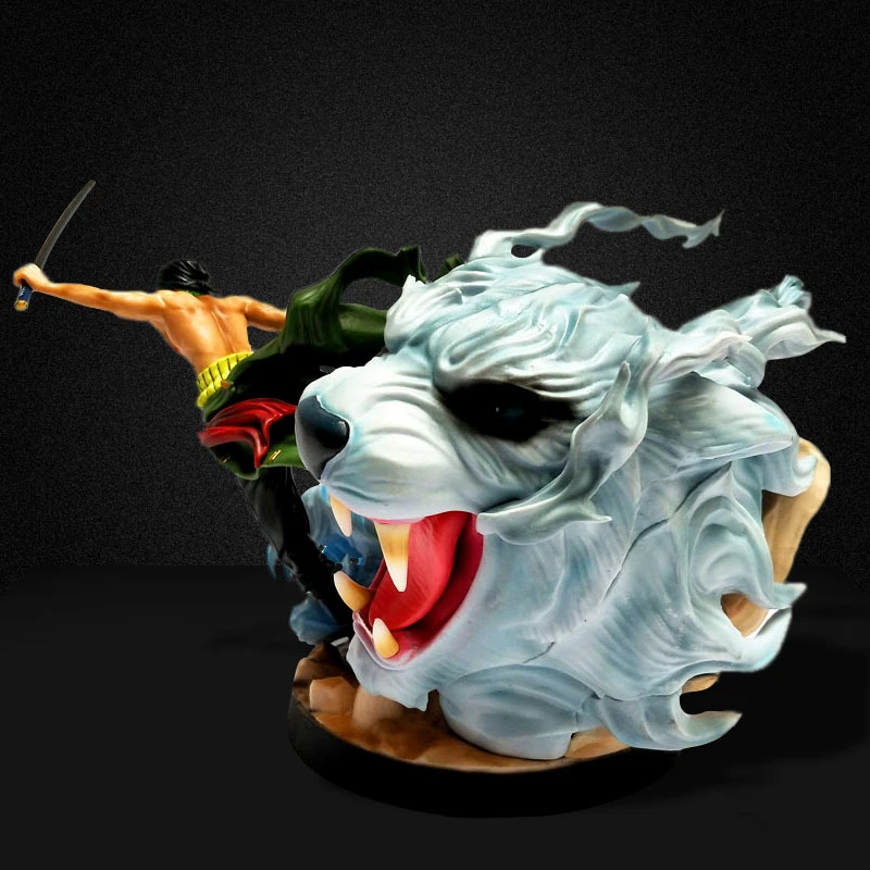 Аниме One Piece Roronoa Zoro Gokutora охотничий Ver. GK ПВХ Фигурка Статуя Коллекционная модель