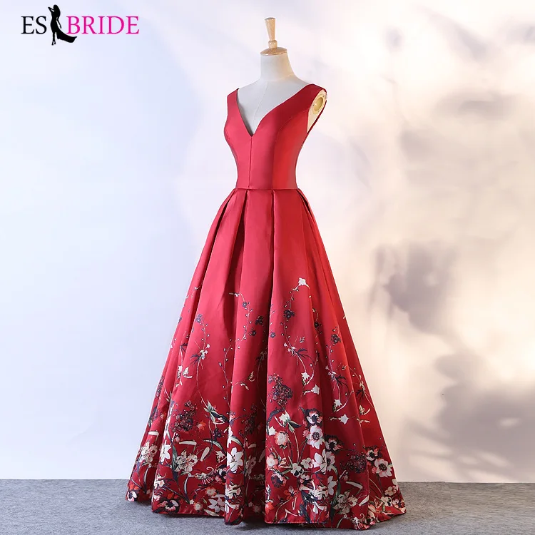 Красное элегантное вечернее платье Vestidos De Fiesta Noche с кружевной аппликацией платья