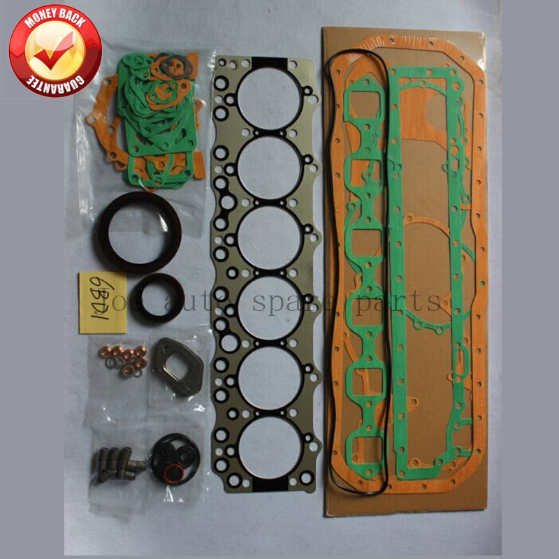 Полный комплект прокладок двигателя 6BD1 6BD1T для Isuzu 5785CC 5.8L 1 87811203 1878112031 1|full gasket