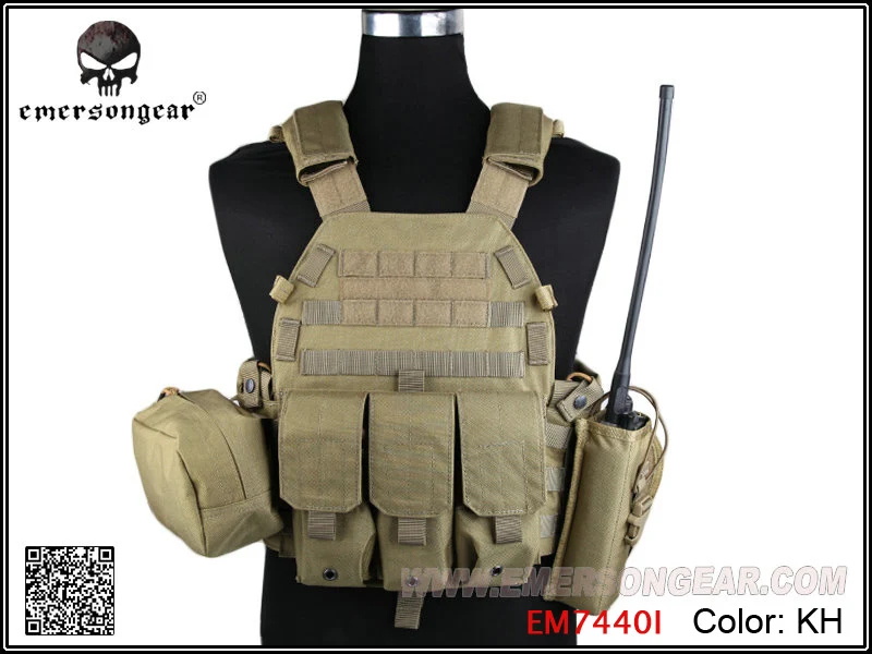 Снаряжение в стиле EMERSON LBT6094A жилет с мешками страйкбольный шар военная Боевая