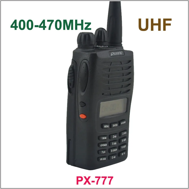 New Arrival PUXING PX-777 UHF 400-470MHZ PX777 Radio ham radio