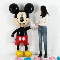 new 175cm large mickey minnie mouse foil balloons cartoon birthday party decorations kids baby shower party baloon toys air ball
