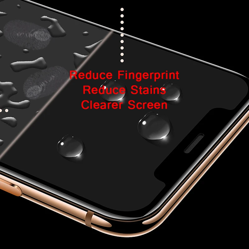 10D закаленное стекло с изогнутыми краями для iPhone X 8 7 6s Plus полное покрытие Защита