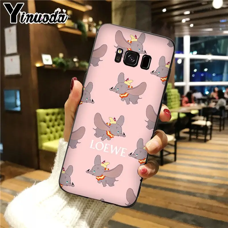 Yinuoda Дамбо с милым дизайном аксессуары для мобильного телефона чехол Galaxy S6 edge plus s7