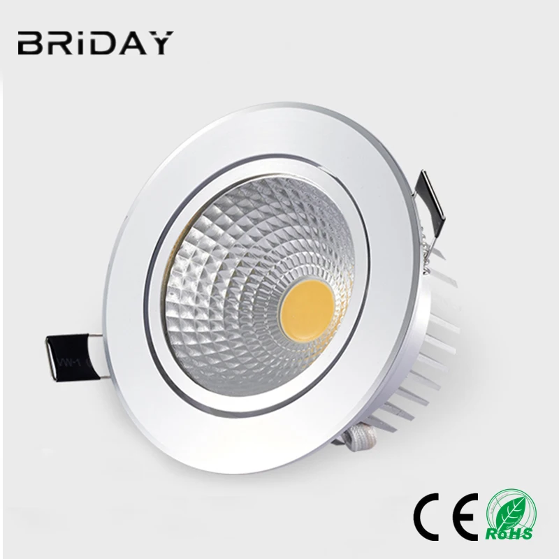 Новое прибытие dimmable светодиодные светильники лампы удара 3 Вт 5 7 9 12 15 прожектор 85