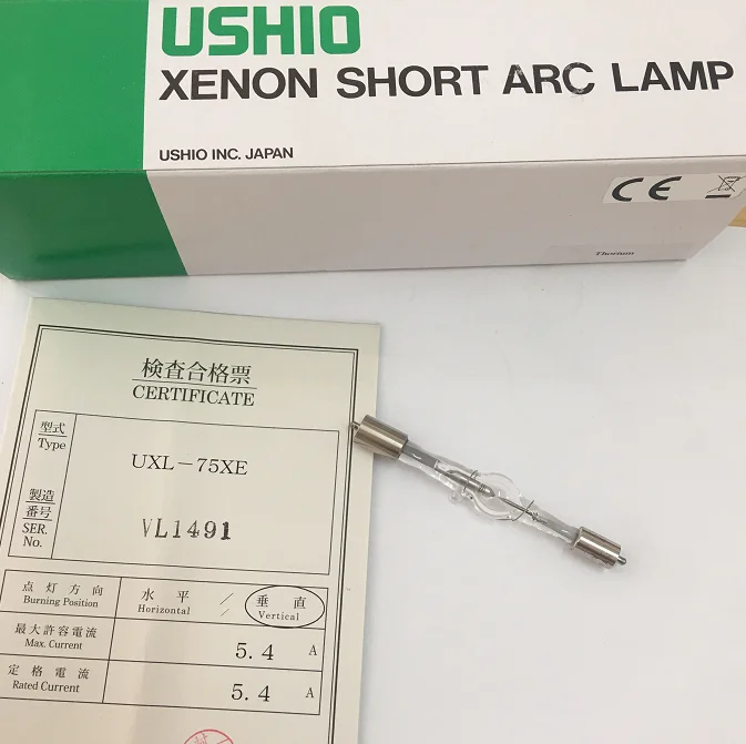 Для USHIO UXL 75XE 75W ксеноновая дуговая лампа Olympus микроскоп 8 B198 BH/2 UXL75XE