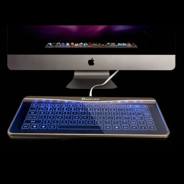 Bastron Cool Electronic Gadgets Glass Keyboard Micro USB Mouse Smart Touch For Mac OSX Windows Android | Компьютеры и офис