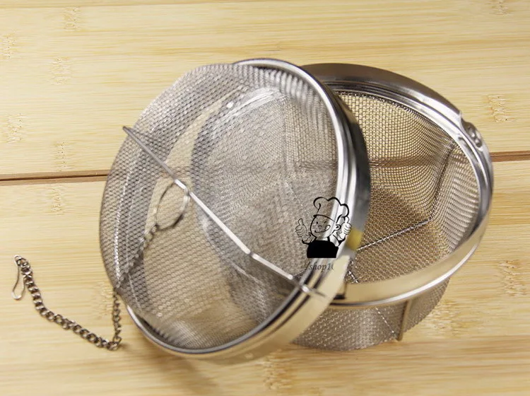 Сетчатые шарики из нержавеющей стали для супа ситечков приправ мешков фильтр