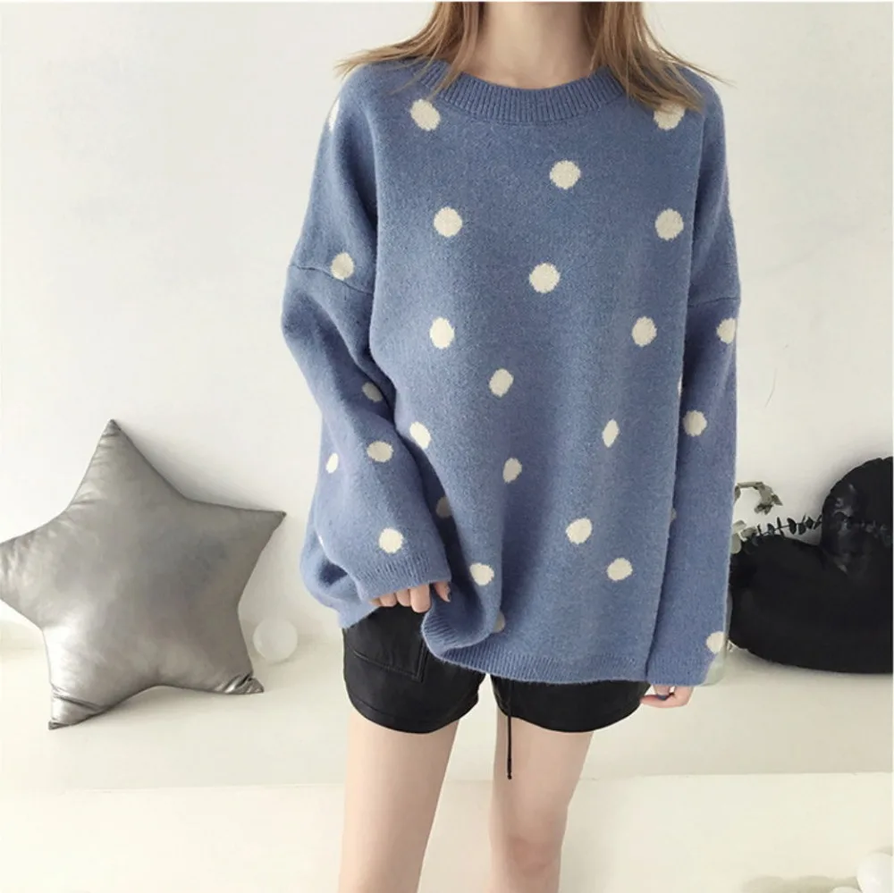 Park Point Pullover Sweater Female Spring And Autumn Loose Tide Wave Bottoming Shirt | Женская одежда