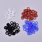 100 шт. резиновое уплотнительное кольцо переключатель демпферы белый для вишни клавиатура MX демпферы крышка ключа уплотнительное кольцо заменить часть пластиковая тактильная крышка кнопки